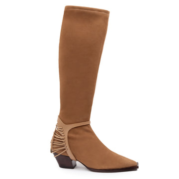 Daniella Shevel Cara knee high boot in moc brown