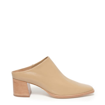 Daniella Shevel Jolene Slip On Mule in Camel Side View