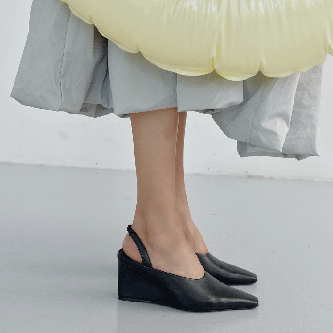 wedge dress shoes black Daniella Shevel Women's Sloane - - Wedge Brown Shoes Black Dress Color:PRINT 206 ORANGE The Danika dress wedge misa amane death