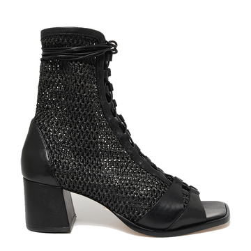 Daniella-Shevel-Frida-Open-Toe-Bootie-In-soft-raffia-in black-side-view