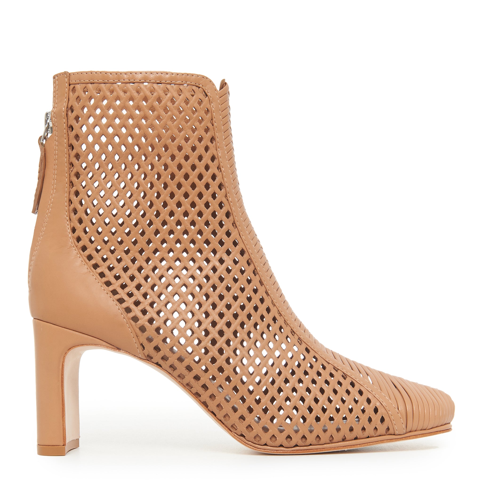 Isabella Woven Bootie In Cream Sienna – DANIELLA SHEVEL