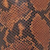 brown printed snake Cleo